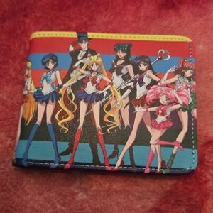 New Sailor Moon Anime Manga Leather Wallet